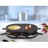 Stir Taste The World Rectangular Swiss Party Grill With Half Stone Steel Plate