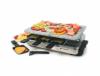 8 Person Stelvio Raclette Party Grill with Granite Stone