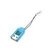 Blue USB microSD TF Card Reader Writer