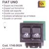  1740.0028 Fiat Uno Dupla ablakemel kapcsol webshop termk kpe
