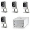 LevelOne IP kamers megfigyelrendszer szett (1db NVR-0104 rgzt + 4db FCS-0010 IP kamera)