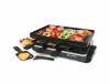 8 Person Classic Raclette Party Grill Cast Iron Plate