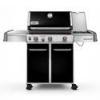 Weber Genesis E 330 Natural Gas NG Grill in Black