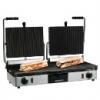 Double Ribbed Panini Grill