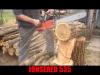 JONSERED 535 chainsaw in hard wood / lncfrsz kemnyfban