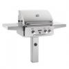 24 Inch Natural Gas Grill On In ground Post