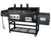 New Design Gas & Charcoal Grill with 4 Burners