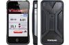 Topeak Ride Case mobiltelefontart, iPhone 4/4S-hez, dnthet, karbon htlappal