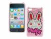 Happy Rabbit telefontok iPhone 4-hez kristlyokkal