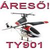 V Max Alloy TY901 tvirnyts helikopter modell
