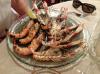 Mixed Grill for 2. King Prawns and crab legs