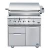 DCS 36 Inch 3 Burner Propane Grill with Rotisserie