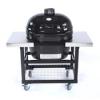 Primo Extra Large Oval Kamado Grill with Cart Stainless Table
