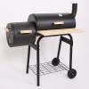 Barbecue Smoker Standgrill Holzkohle Grill Grillwagen 110x56x108 cm