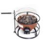 Camp Chef Portable Propane Fire Pit with Grill Accessory