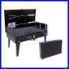 Portable Camping Picnic Charcoal Barbecue Bbq Grill Hibachi W Carry