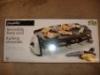 Meco Deluxe Electric Cart Grill Outdoor Patio BBQ Party Cooking Meats Seafood