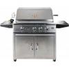 Sole Luxury 30-Inch Natural Gas Grill On Cart With Rotisserie