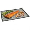 Non-stick heat resistant BBQ grill mat with protective edge