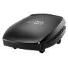 George Foreman 18471 Black 4 Portion Family Grill