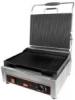Cecilware SG1LG Single Plus Panini Sandwich Grill Grooved Surface