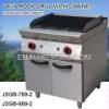 Kitchen equipment, DFGB-789-2 lava rock grill with cabinet