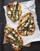 Grilled Asparagus and Ricotta Pizza