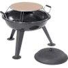 Jamie Oliver Charcoal Firepit with Pizza Stone BBQ