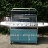 6 burners stainless steel gas grill