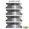 Nexgrill Gas Grill Stainless Steel Heat Plate 96781-4pack