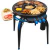 Blacktop 360 Party Hub 452 Square Inch Grill and Fryer
