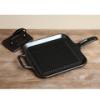 Lodge Pro-Logic 12-inch Square Grill Pan with Grill Press