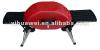 Portable Tabletop Red Gas Grill #A1004B