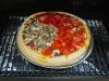 Homade Pizza on BBQ 055 Traeger Junior