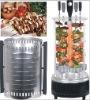 Electric vertical bbq grill