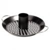 Convertible Wok/Vertical Roast Grill Topper