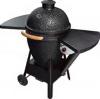 Black Olive Grill and Smoker Ceramic Bodied Pellet Fired Kamado