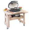 Primo Oval Junior Kamado Grill with Cypress Table