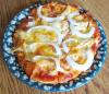 Chicken Onion Pita Pizza Recipe