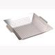 BBQ Grill Stainless Steel Vegetable Basket Wok