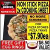 NonStick Cooking Sheet for PIZZA STONE, BBQ OR OVEN
