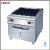 Gas Lava Rock Grill with Cabinet (JZH-RH)