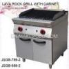 Lava rock for gas grill, DFGB-789-2 lava rock grill with cabinet