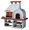 Wood Fired Pizza Oven Charcoal Grill Combo Made in Italy