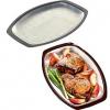 Nordic Ware Stainless Steel Grill N Serve Plate