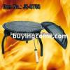 Folding Steel Fire Pit with Grill