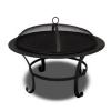 NEW BBQ FIRE PIT BARBECUE GRILL GARDEN BBQ
