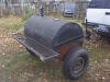 Used BBQ pit smoker Propane cooker and grill trailer