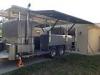 Stainless Steel BBQ Smoker Rotisserie grill Concession Trailer