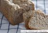 Rozsos kenyér kenyérsütő géppel recept